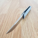 Bestech Knives Bestechman Dundee Linerlock Folding Knife 3.5" D2 Tool Steel Blade Blue-Gray G10 Handle
