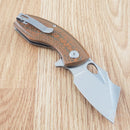 Bestech Knives Lizard Liner Folding Knife 2.5" D2 Tool Steel Blade Orange/Green G-10 Handle