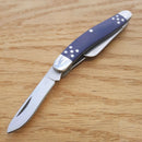 Cattleman's Cutlery Stockman Pocket Knife Stainless Steel Blades Delrin Handle