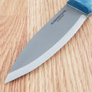 Condor Aqualore Fixed Knife 4.25" Full Tang 14C28N Steel Blade Micarta Handle
