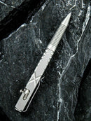 Civivi C-Quill Pen Anodized Finish One Piece Gray Aluminum Construction CP01A