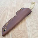 Casstrom No 10 Forest Fixed Knife 4" Sleipner Steel Blade Curly Birch Handle