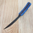 TOPS Devils Claw Fixed Knife 2.75" Black 1095 High Carbon Steel Blade G10 Handle