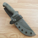 Condor Ripper Fixed Knife 4.5" 1095HC Steel Full Tang Blade Black Micarta Handle