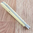 Case XX Slimline Trapper Folding Knife Carbon Steel Blade Yellow Synthetic Handle