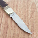 Schrade Old Timer Folding Knife Stainless Steel Blade Sawcut Delrin Handle 3OT