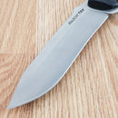 Cold Steel Razor Tek Fixed Knife 6.5" 4116 Steel Full Tang Blade Black Sculpted GFN Handle