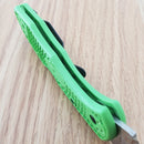 Spyderco Salt 2 Lockback Folding Knife 3" LC200N Tool Steel Blade Green FRN Handle