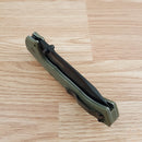 Cold Steel 4-Max Scout Folding Knife 4" AUS-10A Steel Blade Green Griv-Ex Handle