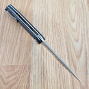 Bestech Knives Swordfish Liner Folding Knife 4" D2 Tool Steel Blade Black G10 Handle