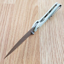 CJRB Small Feldspar Linerlock Folding Knife 3" D2 Tool Steel Blade G10 Handle