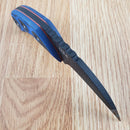 TOPS Devils Claw Fixed Knife 2.75" Black 1095 High Carbon Steel Blade G10 Handle