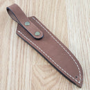 BPS Knives Compact Camping Fixed Knife 3.63" 5Cr14MoV Steel Blade Walnut Handle
