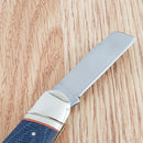 Rough Ryder Stockman Pocket Knife Stainless Steel Blades Jean Micarta Handle