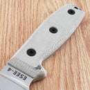 ESEE Model 4 Fixed Knife 4.5" S35VN Steel Drop Point Blade Green Linen Micarta Handle 4PS35V