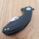 Bestech Knives Strelit Liner Folding Knife 1.5" 14C28N Sandvik Steel Blade Black G10 Handle