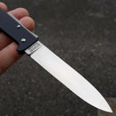 OTTER-Messer Mercator Folding Knife 3.25" Carbon Steel Blade Stainless Handle