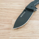 Cold Steel 4-Max Scout Folding Knife 4" AUS-10A Steel Blade Black Griv-Ex Handle