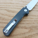 Bestech Knives Sledgehammer Folding Knife 3" D2 Tool Steel Blade Black Micarta Handle