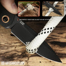 Artisan Sirius Ar Folding Knife 3.5" AR-RPM9 Steel Blade Black G-10 Handle