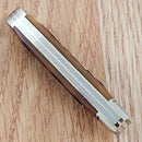 Rough Ryder Peanut Pocket Knife Stainless Steel Blades Amber Jigged Bone Handle