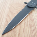 Extrema Ratio BD2 Folding Knife 3.75" Serrated Double N690 Steel Blade Aluminum Handle