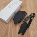 Civivi Midwatch Fixed Knife 3.38" Bohler N690 Steel Blade Green Micarta Handle