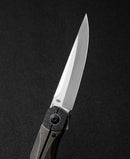 Bestech Knives Folding Knife 3.5" M390 Steel Blade Titanium/Carbon Fiber Handle