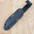 Cold Steel Razor Tek Fixed Knife 4" 4116 Steel Clip Point Blade Black GFN Handle