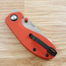 CJRB Maileah Linerlock Folding Knife 2.38" AR-RPM9 Stainless Steel Blade Red G10 Handle