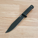 Cold Steel SRK Fixed Knife 6" SK5 Steel Clip Point Blade Black Kray-Ex Handle