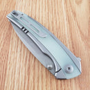 Civivi Teraxe Folding Knife 3.5" Nitro V Steel Blade Stainless/G10 Handle 200362