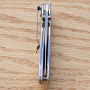 Case XX Tec X Tags-L Harley Folding Knife 2.375" Stainless Blade Stainless 52083