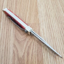 Case XX Trapper Pocket Knife Carbon Steel Blades Dark Red Bone Handle 31957