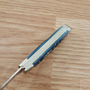 Case XX Peanut Pocket Knife Surgical Steel Blades Navy Blue Jigged Bone Handle