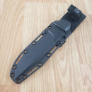 Cold Steel SRK Fixed Knife 6" Black Tuff-Ex Coated SK5 Carbon Steel Clip Point Blade OD Green Kray-Ex Handle 49LCKODBK