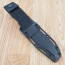 Cold Steel SRK Compact Fixed Knife 5" Black Tuff-Ex Coated SK5 Carbon Steel Clip Point Blade Dark Earth Kray-Ex Handle 49LCKDDEBK