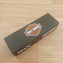 Case XX Harley Davidson TecX Framelock Folding Knife 3.25" Stainless Steel Blade Black G10 52181