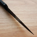 Cold Steel FGX Skean Dhu Fixed Knife 4" Grivory Full Tang Blade Black Rubber Handle 92FSD