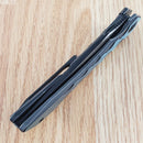 Bestech Knives Samari Frame Folding Knife 3.88" Bohler M390 Steel Blade Titanium Handle