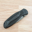 Kershaw Blur Folding Knife 3.5" Damascus Steel Blade Aluminum/Trac-Tec Handle