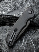 Civivi Brazen Linerlock Folding Knife 3.5" D2 Tool Steel Tanto Blade G10 Handle