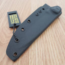 TOPS Ranger Bootlegger 2 Fixed Knife 5" 1095HC Steel Full Sawback Blade Tan Micarta Handle