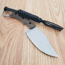 Civivi Midwatch Fixed Knife 3.38" Bohler N690 Steel Clip Point Blade Micarta Handle