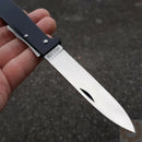 OTTER-Messer Mercator Folding Knife 3.25" Carbon Steel Blade Stainless Handle