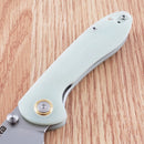 CJRB Small Feldspar Linerlock Folding Knife 3" D2 Tool Steel Blade G10 Handle