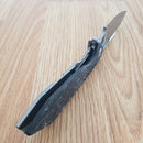 Bestech Knives Shodan Folding Knife 3.88" S35VN Steel Blade Carbon Fiber/Titanium Handle