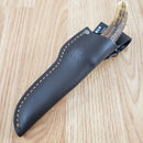 Joker Fixed Knife 4.25" Vanadium Molybdenum Steel Blade Stag Handle JKRCC71