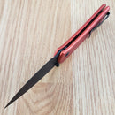 Civivi Qubit Folding Knife 3" Black 14C28N Sandvik Steel Blade Aluminum Handle