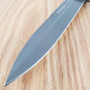 Rough Ryder Folding Knife 5.75" Stainless Steel Blade Green Aluminum Handle